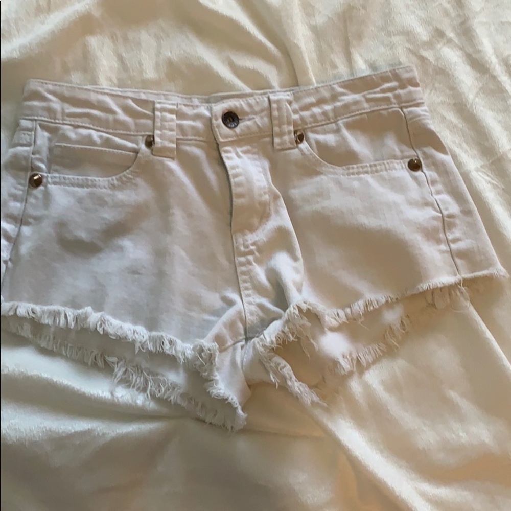White shorts